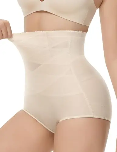 KLVEE women's shapewear girdle with tummy control and butt lifting design