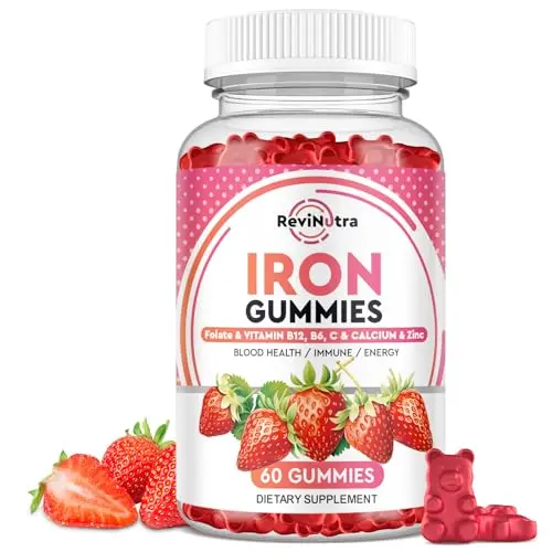 ReviNutra iron supplement gummies