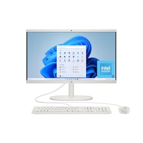 HP 22 inch all-in-one desktop computer