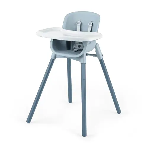Chicco Zest folding high chair in capri blue color