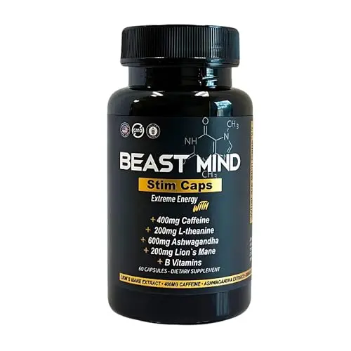 Beast Mind Extreme Energy Pills supplement bottle