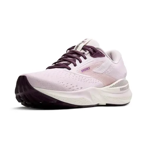 Brooks Adrenaline GTS 24 women's supportive running shoe in orchid color