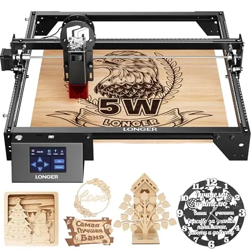 LONGER Ray5 5W laser engraver with touch screen