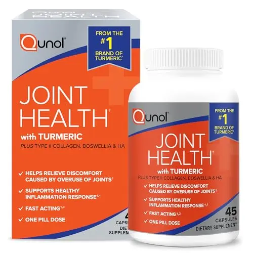 Qunol 5-in-1 joint support supplement capsules