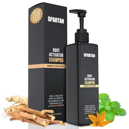 SPARTAN Root Activator Shampoo for men's hair growth
