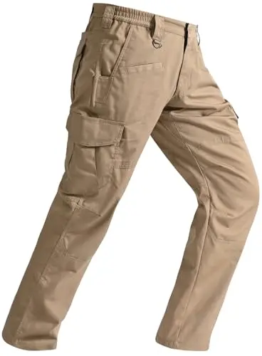 SPOSULEI tactical cargo pants with ripstop fabric and multiple pockets