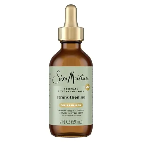 Shea Moisture Strengthening Scalp and Hair Oil bottle