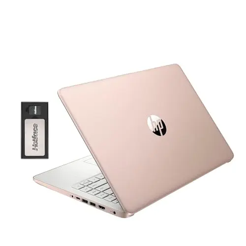 HP Stream 14 laptop in Gold color
