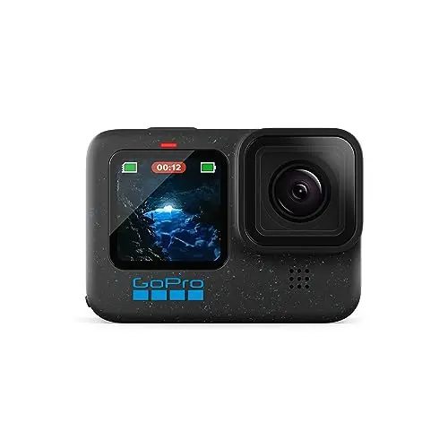 GoPro HERO12 Black action camera with HyperSmooth stabilization