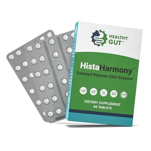 Healthy Gut HistaHarmony DAO supplement bottle
