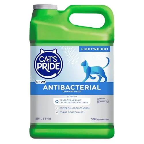 Cat's Pride Antibacterial lightweight clumping litter for odor prevention