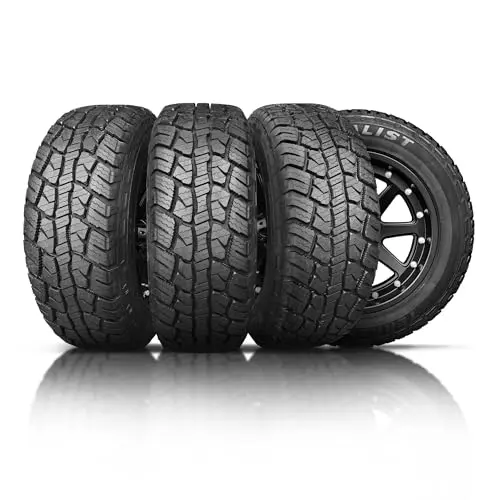 Finalist Terreno A/T all-season all-terrain tire with symmetrical tread pattern