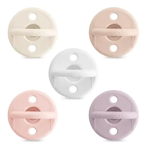 Comfy Cubs 5-pack breast-like pacifiers for newborns