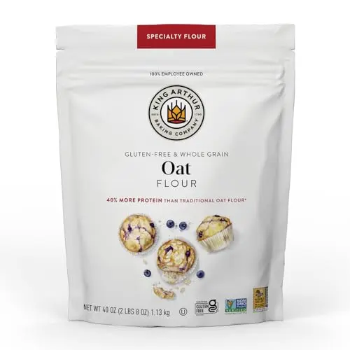 King Arthur Gluten-Free & Whole Grain Oat Flour bag