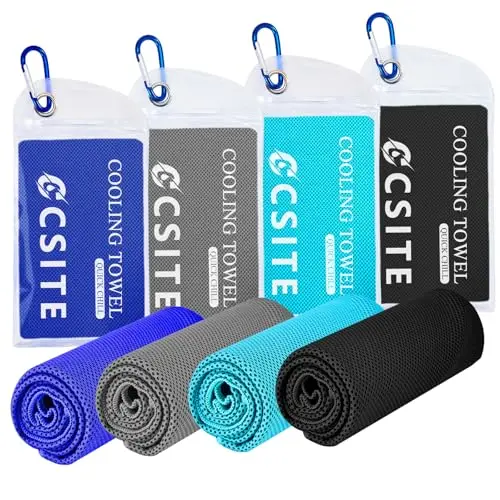 CSITE cooling towel with storage pouch for easy carry