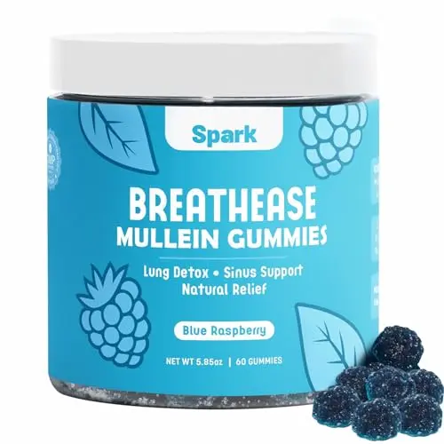 BreathEase Mullein Leaf Extract Gummies