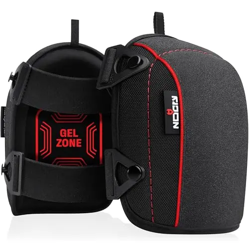 NoCry flooring knee pads with leather kneepads