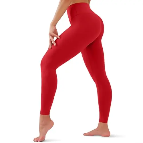 YUDSUD high waist tummy control running leggings in various colors