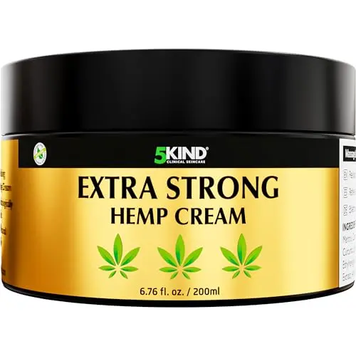 5KIND extra strong hemp cream for muscle and joint pain