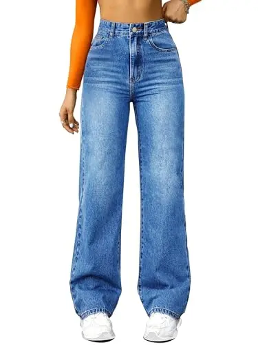 FUNUCA Straight Leg Boyfriend Jeans