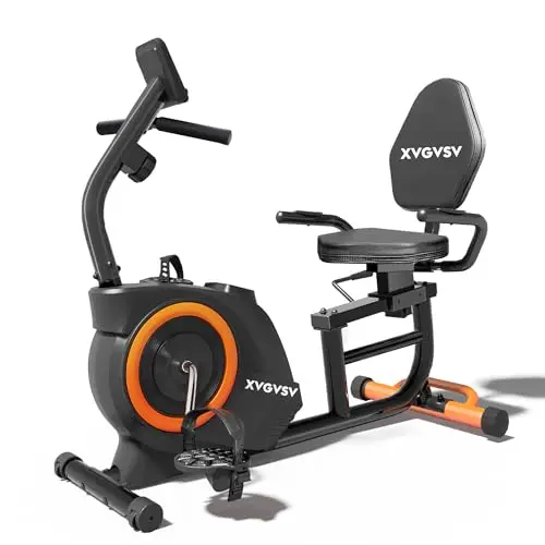 XVGVSV recumbent stationary bike with LCD display