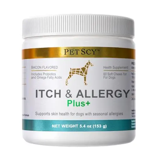 PetScy Itch & Allergy Plus Chews for dogs