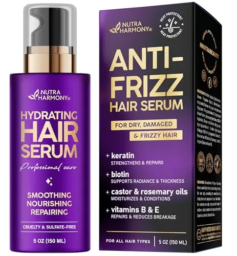 NUTRAHARMONY Hydrating Hair Serum bottle