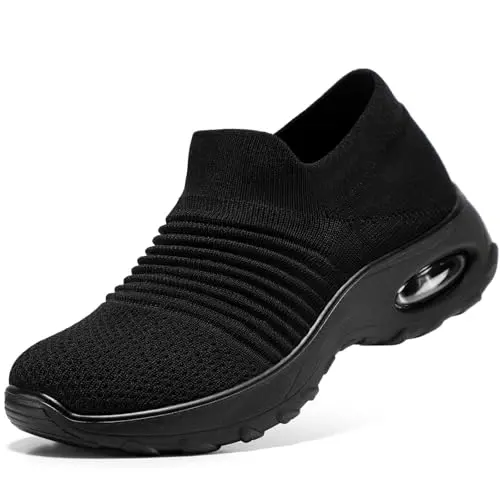 HKR women's walking shoes with arch support for high arches