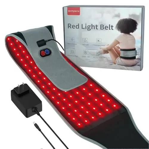 COMFYTEMP compact red light therapy belt for targeted relief