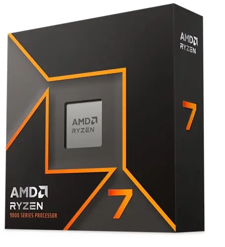 AMD Ryzen 7 9700X desktop processor for balanced gaming performance
