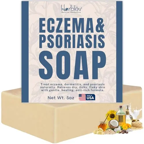 Herblov Eczema Soap Bar for sensitive skin care