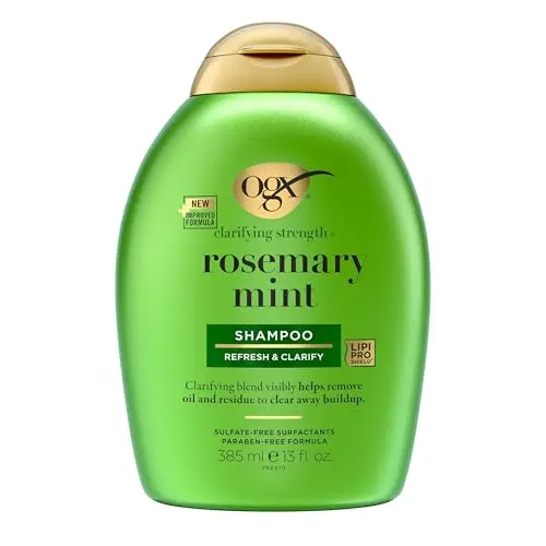 OGX Clarifying Strength Rosemary Mint Shampoo bottle