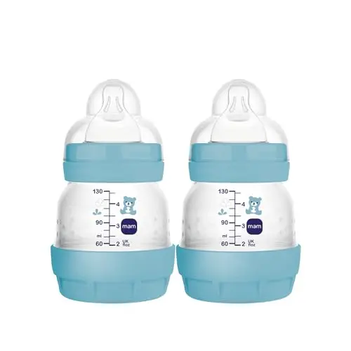 MAM Easy Start anti-colic baby bottle with vented base for newborns