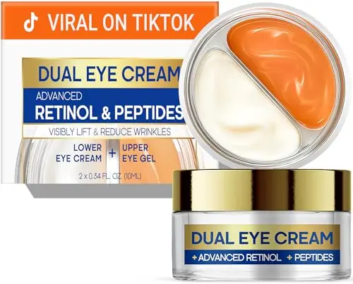 SKIN ULTIMA Dual Eye Cream in compact packaging