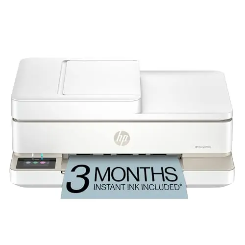 HP Envy 6555e wireless all-in-one color inkjet printer with touchscreen