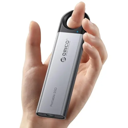 ORICO C10 External SSD with hanging hole design and gray finish