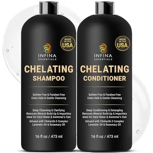INFINA ESSENTIALS Chelating Hard Water Shampoo and Conditioner set