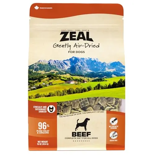 ZEAL Canada air-dried beef dog food