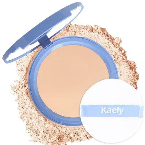 Kaely Oil Control Face Pressed Powder compact