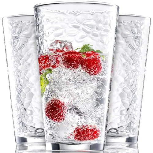 Le'raze hammered texture drinking glasses