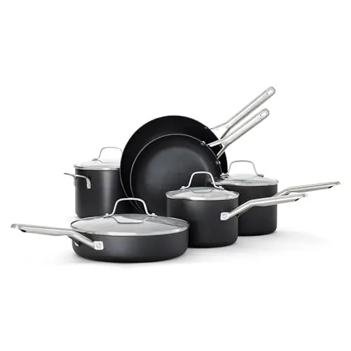 Calphalon Hard-Anodized Nonstick Cookware Set