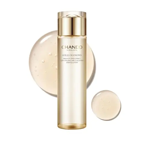 CHANDO HIMALAYA Gold Diamond Peptide-Enriched Toner bottle