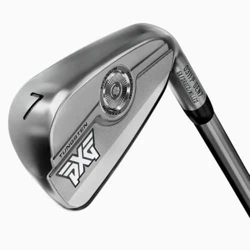 PXG GEN7 0311P golf irons with sleek chrome finish and precision weighting