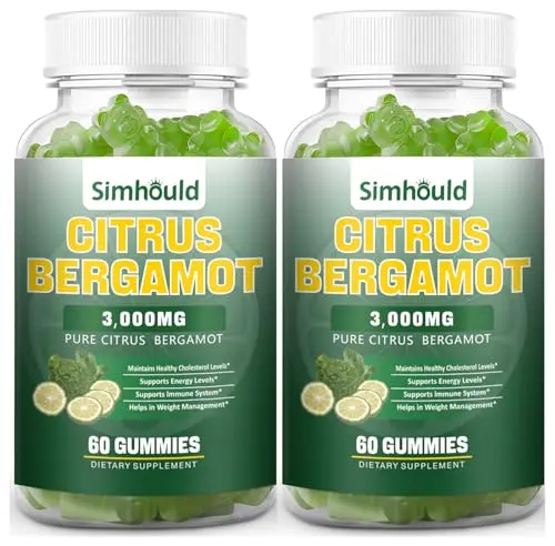 Simhould citrus bergamot gummies package