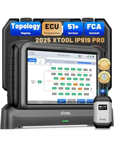 XTOOL IP919 PRO diagnostic scanner with ECU programming