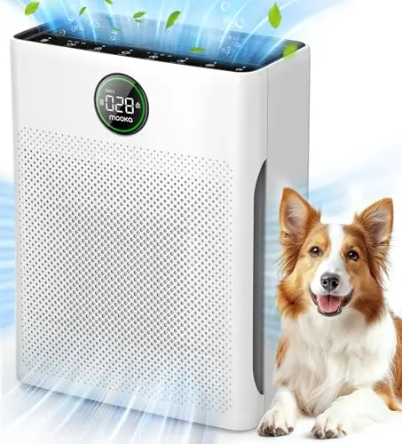 MOOKA PR1 air purifier with PM2.5 sensor