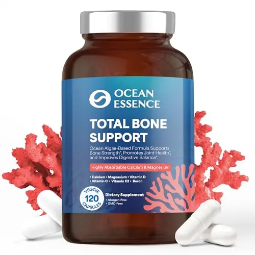 OCEAN ESSENCE plant-based algae calcium capsules
