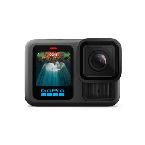 GoPro HERO13 Black action camera with 5.3K video capability
