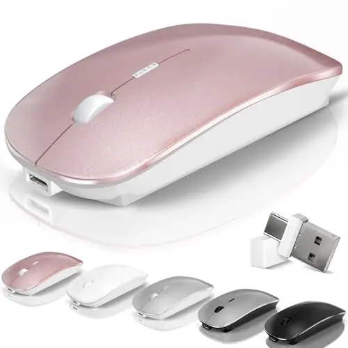 Kovess Bluetooth wireless mouse with jiggler mode