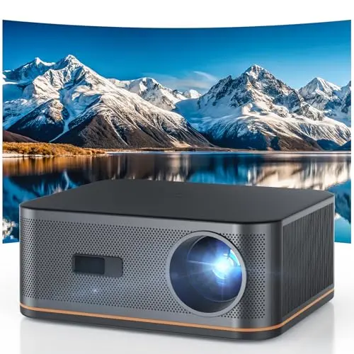 HAPPRUN home theater projector with AI adjustments